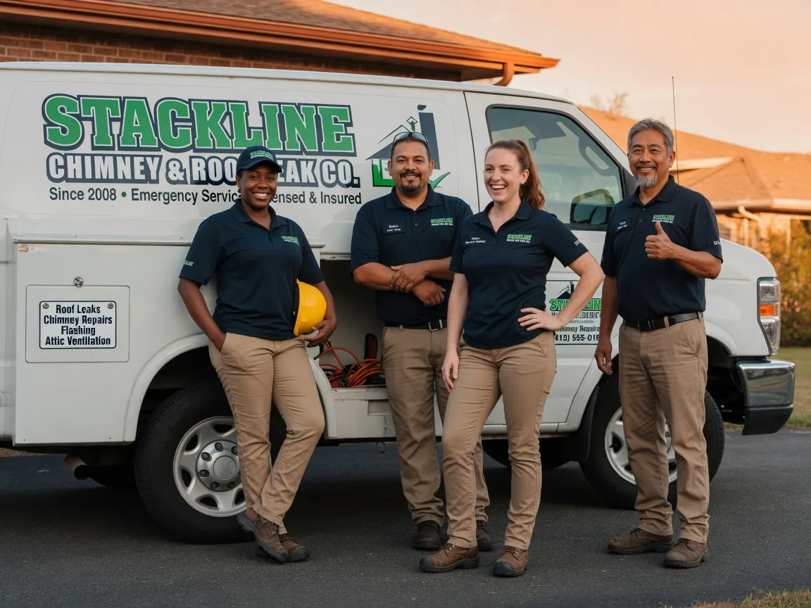 Chimney flashing repair company in Sterling City, TX